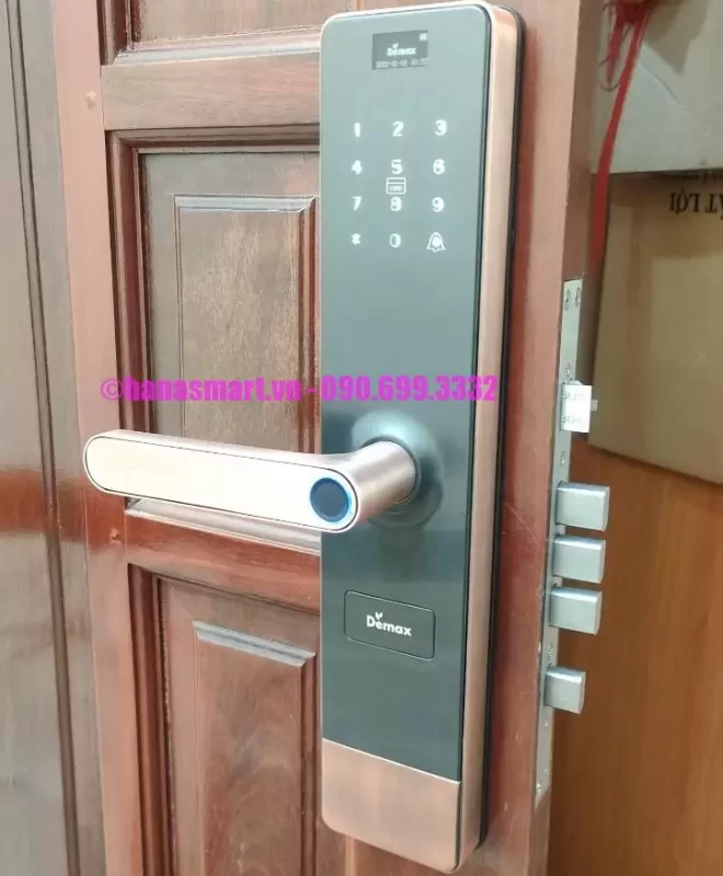 Khóa vân tay DEMAX SL628 AC REMOTE tiêu chuẩn Đức - khoa van tay demax sl628 ac remote tieu chuan duc6