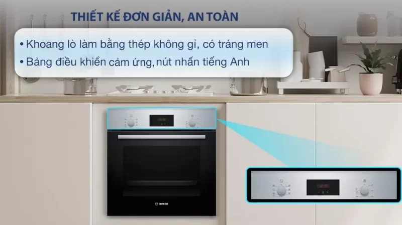 Lò nướng BOSCH HBF133BS0A 14 Lò nướng BOSCH HBF133BS0A
