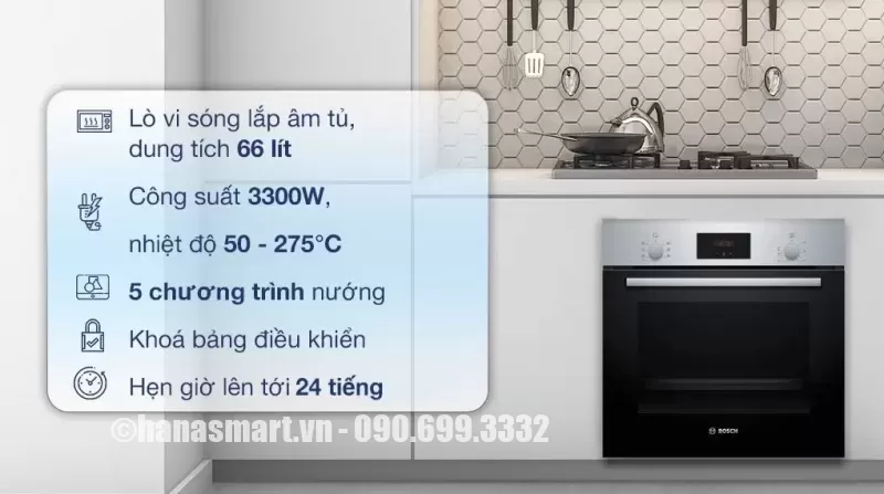 Lò nướng Bosch HMH.HBF133BS0A