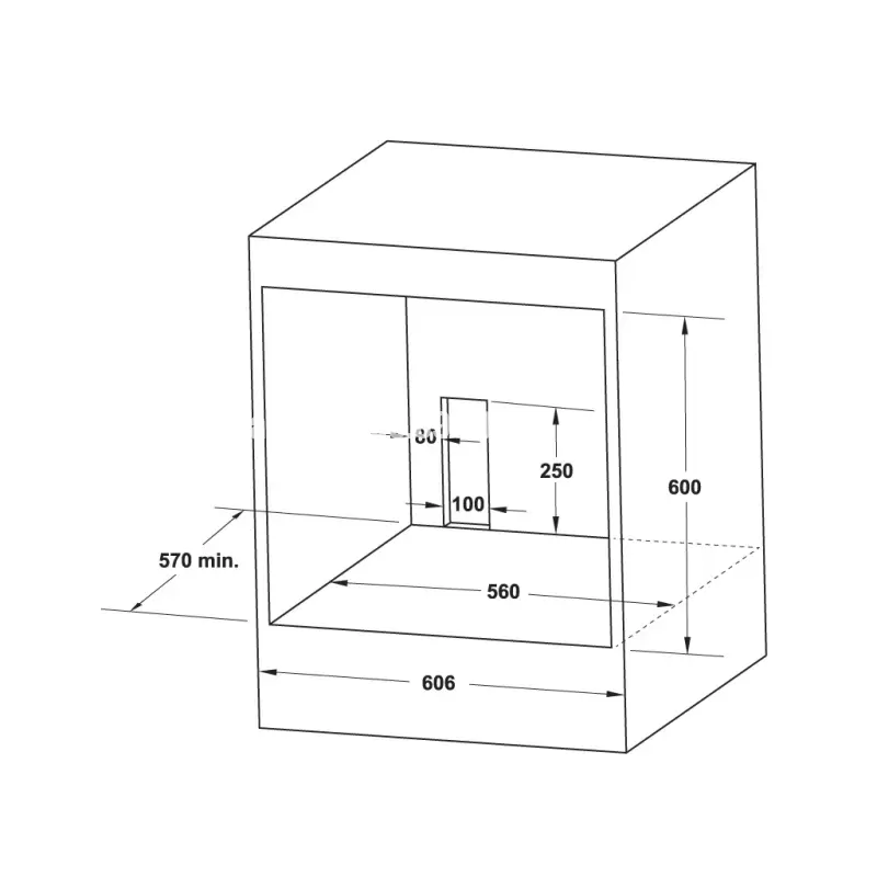 Lò nướng Hafele HO-2KT65A 538.61.441 - lo nuong hafele ho 2kt65a 538 61 4413