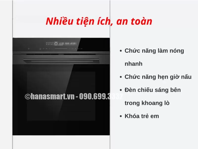 Lò nướng Hafele HO-8T72A 538.01.421