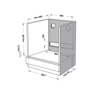 Lò nướng Hafele HO-8T72A 538.01.421 - lo nuong hafele ho 8t72a 538 01 4217