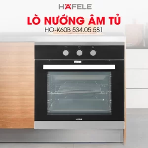 Lò nướng Hafele HO-K60B 534.05.581 - lo nuong hafele ho k60b 534 05 5812