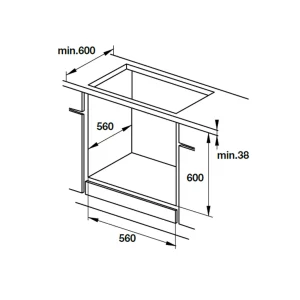 Lò nướng Hafele HO-KT60A9 535.02.611 - lo nuong hafele ho kt60a9 535 02 6116