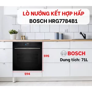 Lò nướng kết hợp hấp Bosch HRG7784B1 Serie 8 - lo nuong ket hop hap bosch hrg7784b1 serie 811