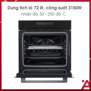 Lò nướng kết hợp hấp Hafele HSO-8T72A 538.61.461 - lo nuong ket hop hap hafele hso 8t72a 538 61 4612