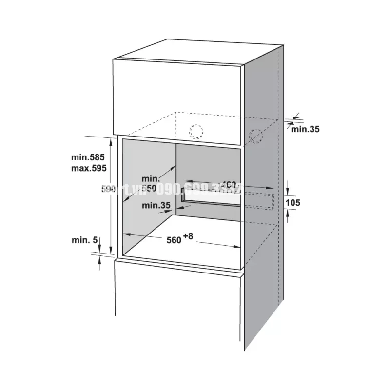 Lò nướng kết hợp hấp Hafele HSO-8T72A 538.61.461 - lo nuong ket hop hap hafele hso 8t72a 538 61 4616