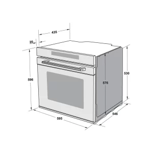 Lò nướng kết hợp hấp Hafele HSO-8T72A 538.61.461 - lo nuong ket hop hap hafele hso 8t72a 538 61 4618