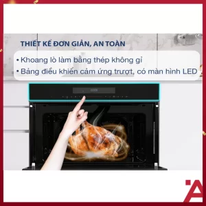 Lò nướng kết hợp vi sóng Hafele HCO-8T50A 538.01.431 - lo nuong ket hop vi song hafele hco 8t50a 538 01 4311