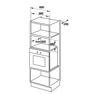 Lò vi sóng kết hợp nướng Hafele HM-B38A 535.34.000 - lo vi song ket hop nuong hafele hm b38a 535 34 0008