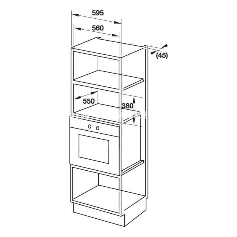 Lò vi sóng kết hợp nướng Hafele HM-B38C 538.01.111 - lo vi song ket hop nuong hafele hm b38c 538 01 1118