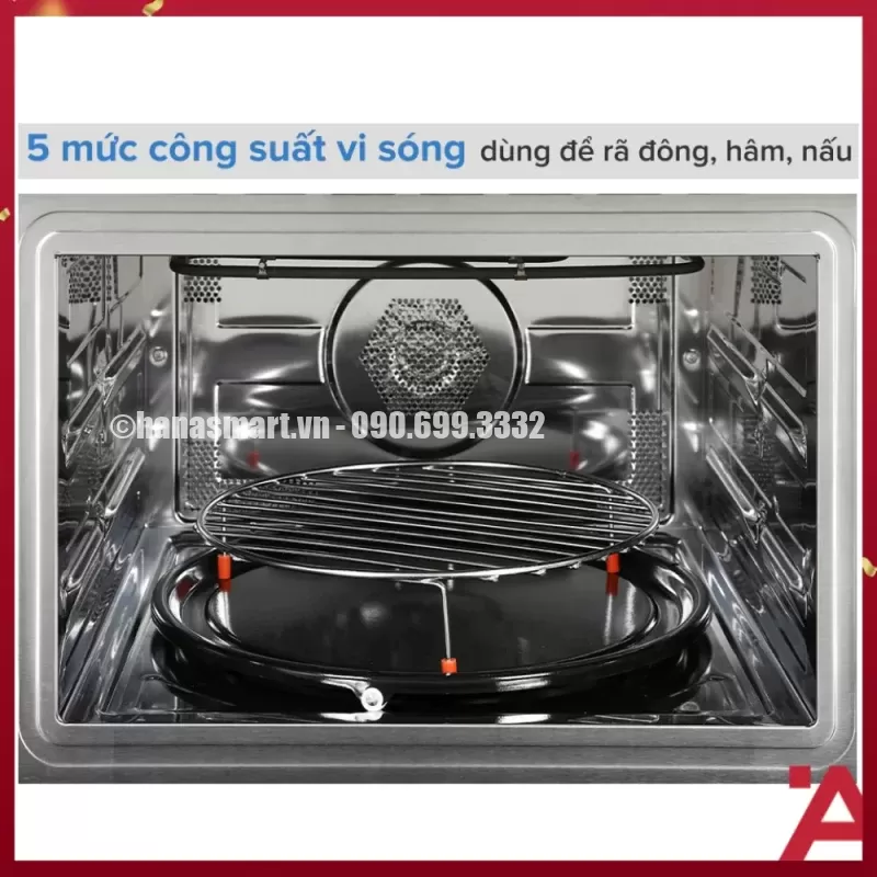 Lò vi sóng kết hợp nướng Hafele HO-KT45B 535.02.731 - lo vi song ket hop nuong hafele ho kt45b 535 02 7311