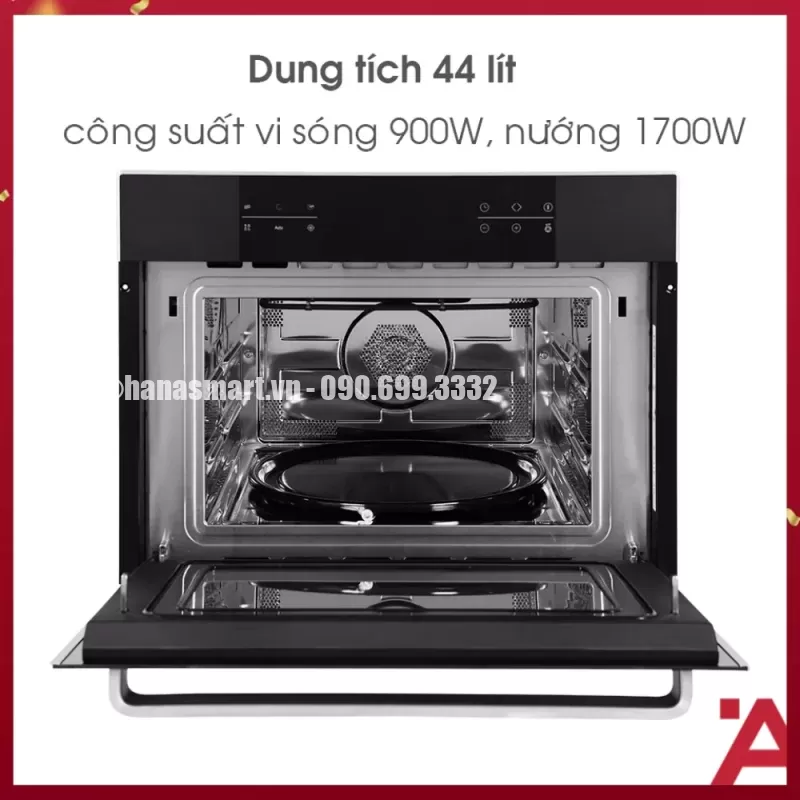 Lò vi sóng kết hợp nướng Hafele HO-KT45B 535.02.731 - lo vi song ket hop nuong hafele ho kt45b 535 02 7313