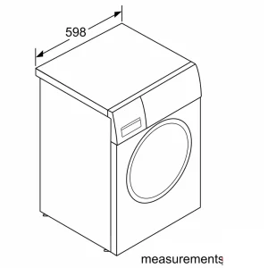 Máy giặt sấy Bosch HMH.WNA254U0SG Serie 6 - may giat bosch hmh wna254u0sg serie 66