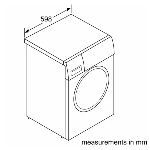 Máy giặt sấy Bosch HMH.WNA14400SG - may giat say bosch hmh wna14400sg8