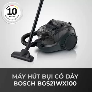 Máy hút bụi BOSCH HMH.BGS21WX100 - may hut bui bosch hmh bgs21wx1003