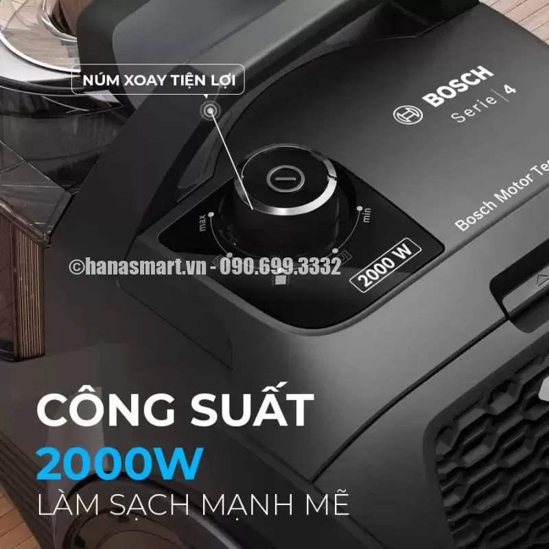 Máy hút bụi BOSCH HMH.BGS21WX100 - may hut bui bosch hmh