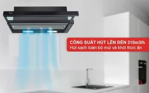 Máy hút mùi âm tủ BOSCH DFT63CA61B - may hut mui am tu bosch dft63ca61b2