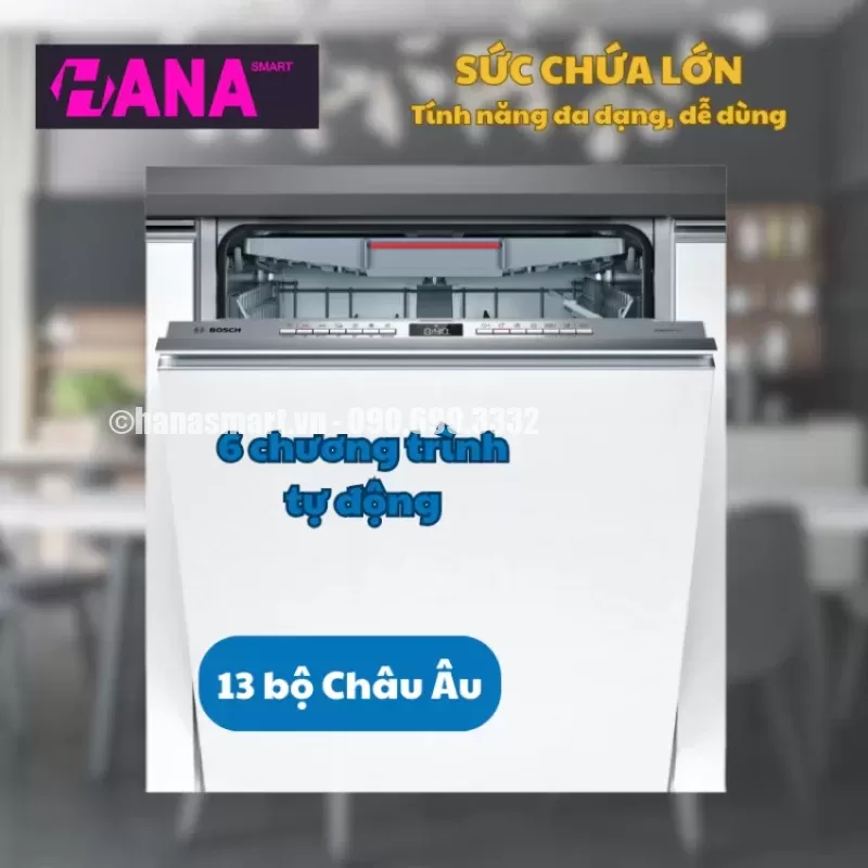 Máy rửa bát Bosch HMH.SMV4ECX14E - may rua bat bosch hmh