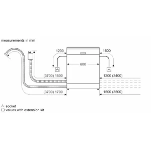 Máy rửa bát Bosch SMI8TCS01E Serie 8 - may rua bat bosch smi8tcs01e serie 86