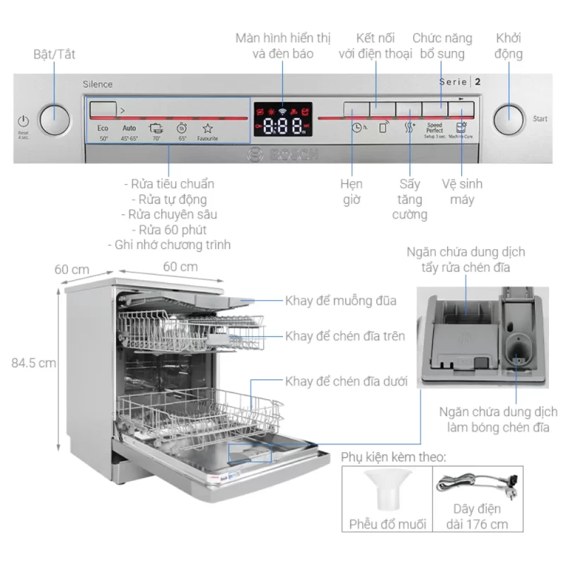 Máy rửa bát Bosch SMS2IVI61E - may rua bat bosch sms2ivi61e11