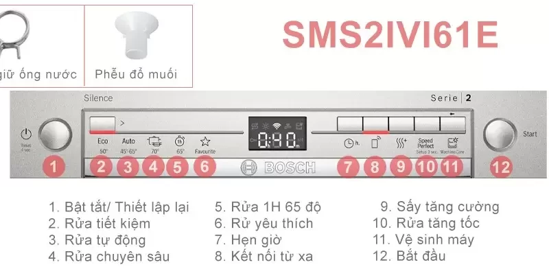 Máy rửa bát Bosch SMS2IVI61E