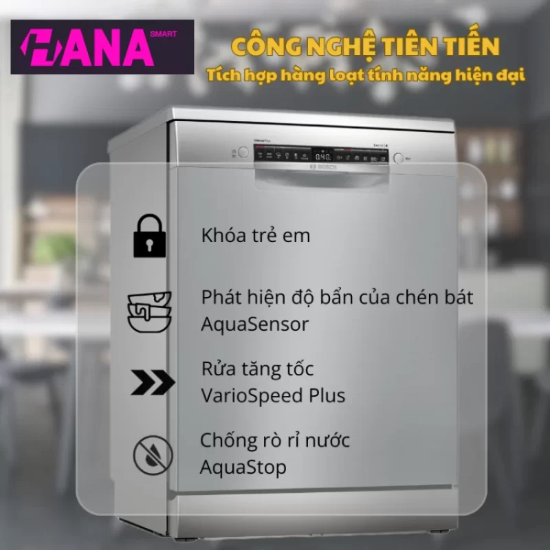 Máy rửa bát Bosch SMS4HMI07E - may rua bat bosch sms4hmi07e2