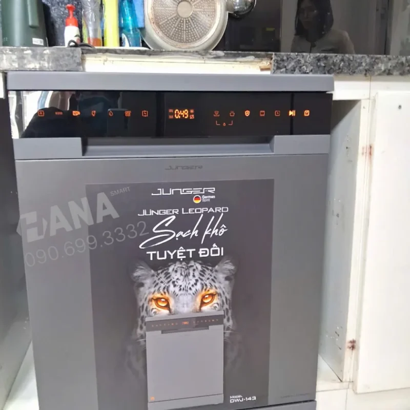 Máy rửa bát JUNGER DWJ-143 nhập khẩu Thái Lan 35 Máy rửa bát JUNGER DWJ-143 nhập khẩu Thái Lan