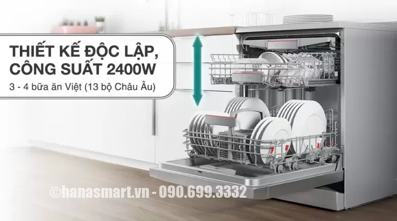 Máy rửa chén độc lập Bosch SMS4ECI26E