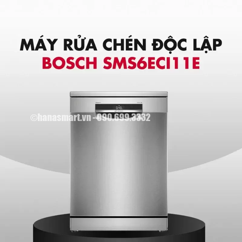 Máy rửa chén độc lập Bosch SMS6ECI11E - may rua chen doc lap bosch sms6eci11e3