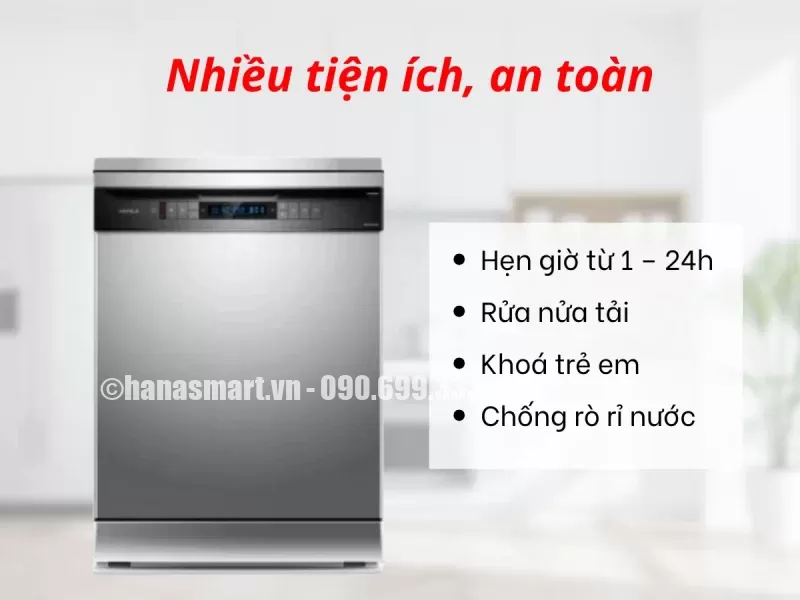 Máy rửa chén Hafele HDW-F6051S 538.21.370