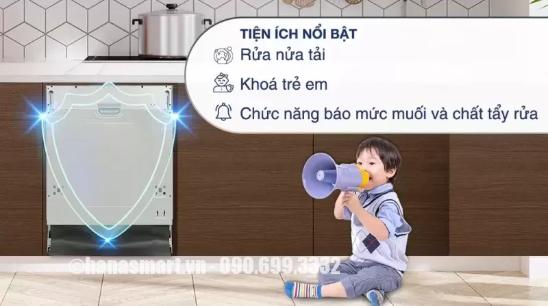 Máy rửa chén Hafele HDW-FI60AB 538.21.330