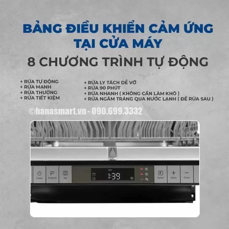 Máy rửa chén Hafele HDW-SI60AB 538.21.320 - may rua chen hafele hdw si60ab 538 21 3203