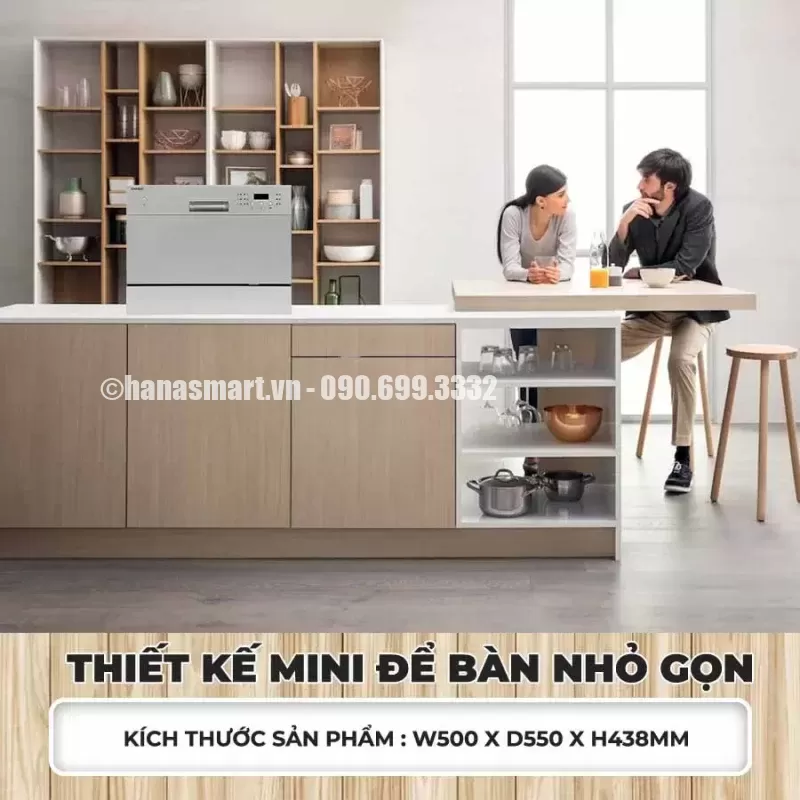 Máy rửa chén Hafele HDW-T50A 538.21.190 - may rua chen hafele hdw t50a 538 21 1905