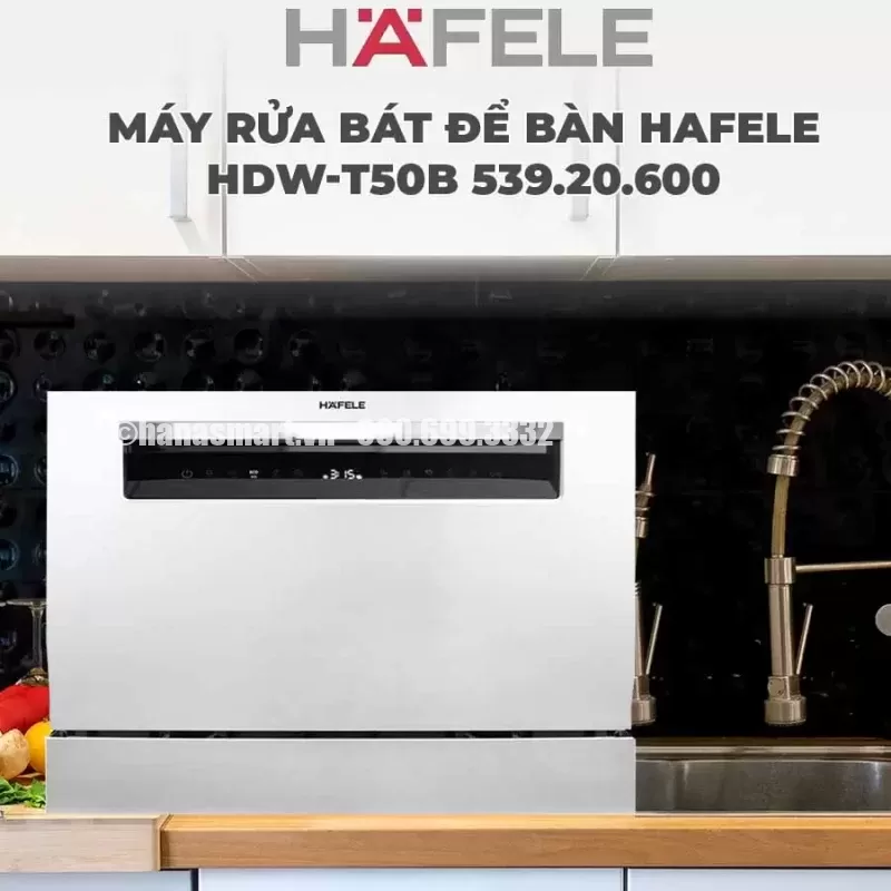 Máy rửa chén Hafele HDW-T50B 539.20.600 - may rua chen hafele hdw t50b 539 20 6009