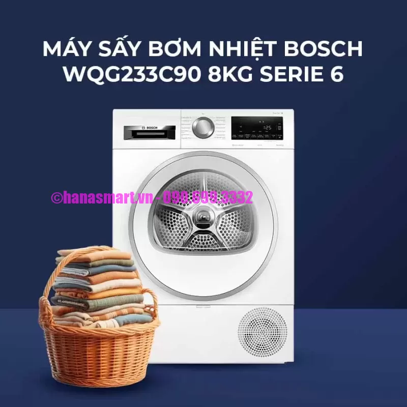 Máy sấy Bosch WQG233C90 Serie 6 - may say bosch wqg233c90 serie 611