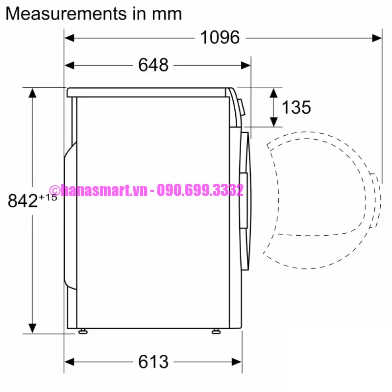 Máy sấy Bosch WQG233C90 Serie 6 - may say bosch wqg233c90 serie 62