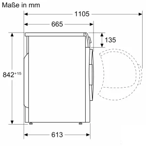 Máy sấy Bosch WTH85VX3 - may say bosch wth85vx34