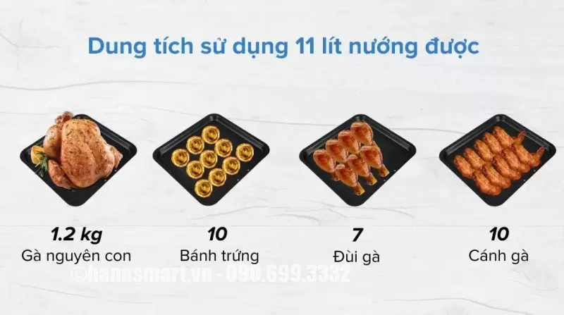 Nồi chiên không dầu Hafele AF-602A 535.43.711