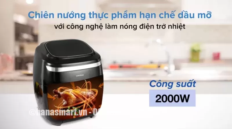 Nồi chiên không dầu Hafele AF-602A 535.43.711