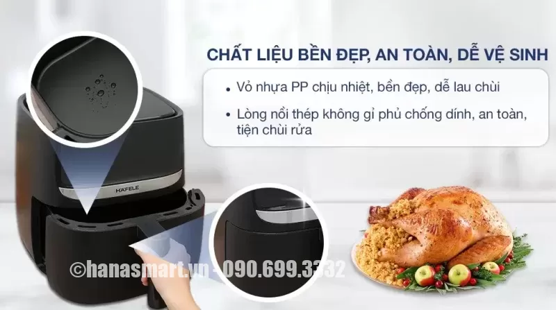 Nồi chiên không dầu Hafele HS-AF502B 535.43.713