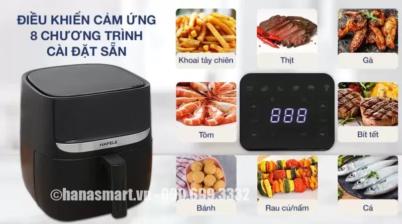 Nồi chiên không dầu Hafele HS-AF502B 535.43.713