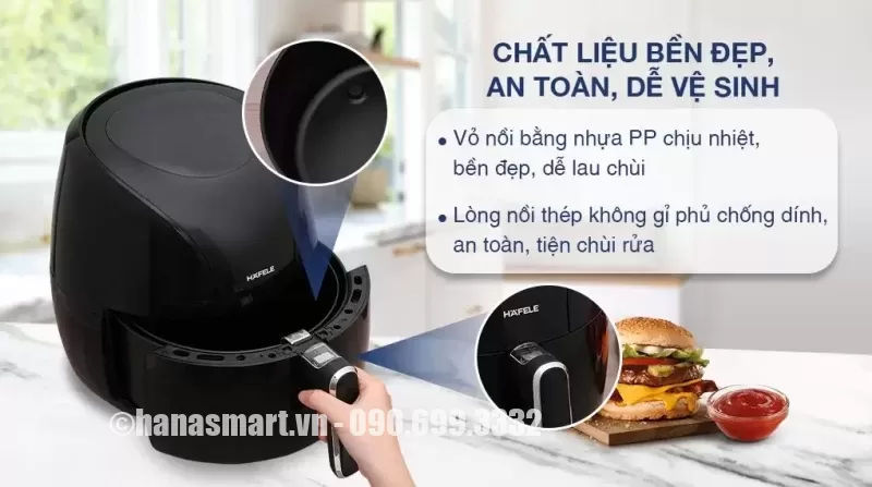 Nồi chiên không dầu Hafele HS-AF601B 535.43.714