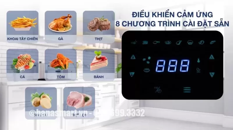 Nồi chiên không dầu Hafele HS-AF601B 535.43.714