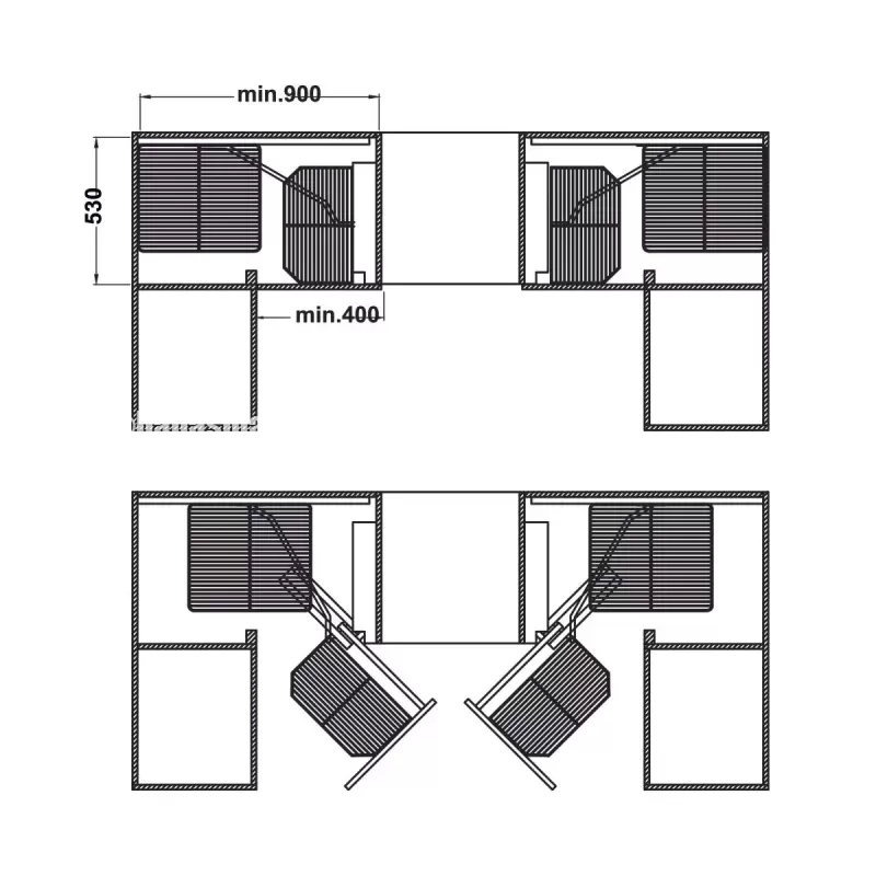 Rổ góc liên hoàn Hafele 548.21.012 - ro goc lien hoan hafele 548 21 0122