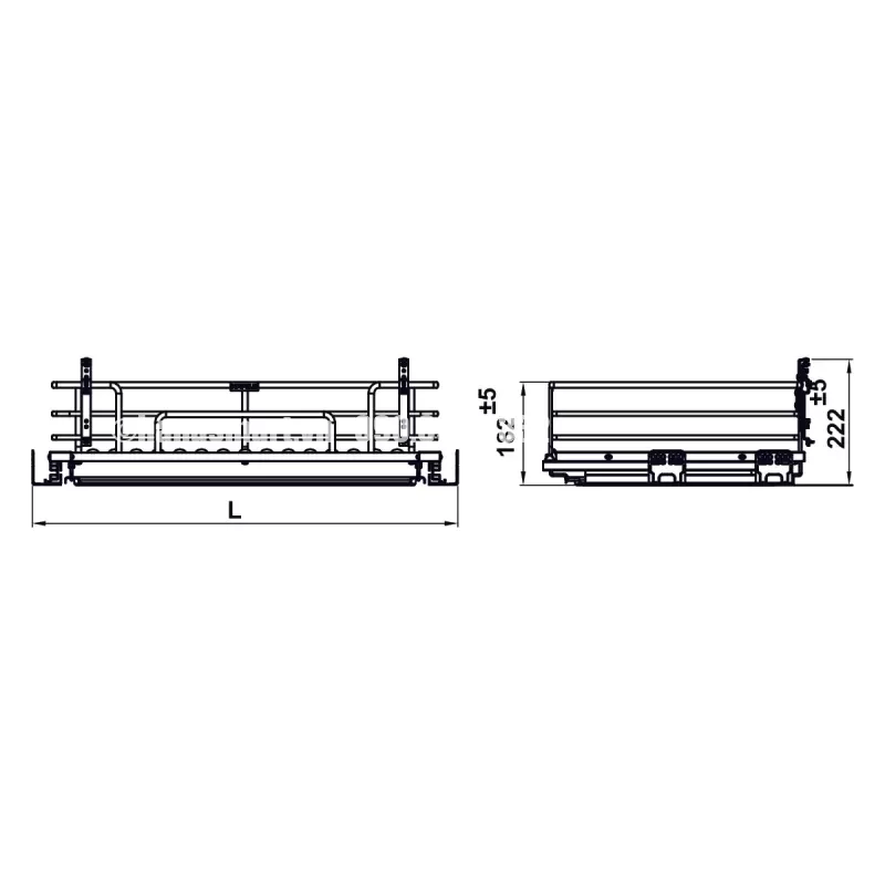 Rổ xoong nồi Kason Flex Hafele 549.04.054 - rỏ xoong noi kason flex hafele 549 04 0543