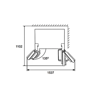 Tủ Lạnh SBS Hafele HF-SB5601FB 534.14.100 - tu lanh sbs hafele hf sb5601fb 534 14 1002