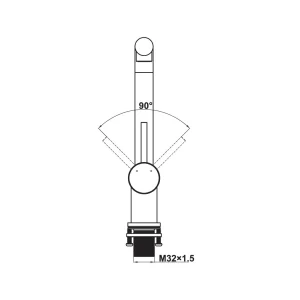 Vòi rửa chén Hafele HT21-CH1P254 577.55.200 - voi rua chen hafele ht21 ch1p254 577 55 2003