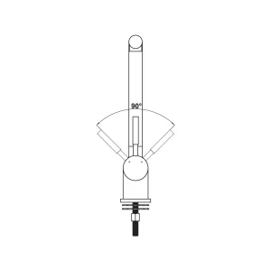 Vòi rửa chén Hafele HT21-CH2F271 577.55.210 - voi rua chen hafele ht21 ch2f271 577 55 2103