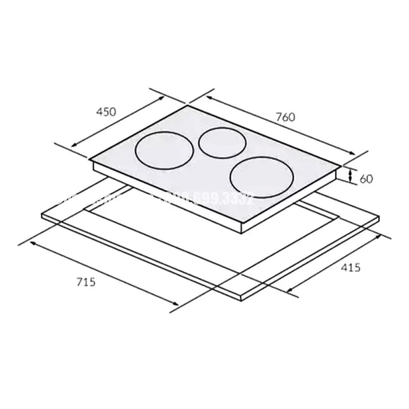 Bếp từ EUROSUN EU-T881G